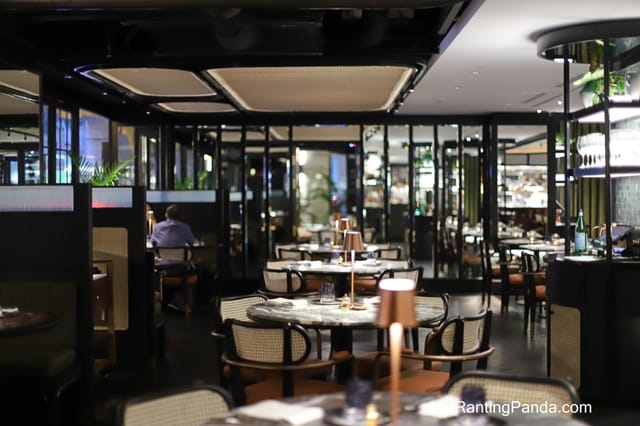 Private dining room at Cygnet for sophisticated client dinners and networking events.