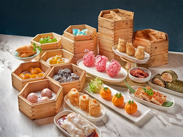 Ya Ge luxury dim sum buffet for corporate brunch and networking event.