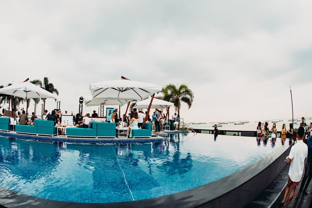 Pool deck