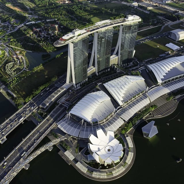 North Garden at Sands SkyPark: luxury exhibition space for corporate events and MICE conferences.