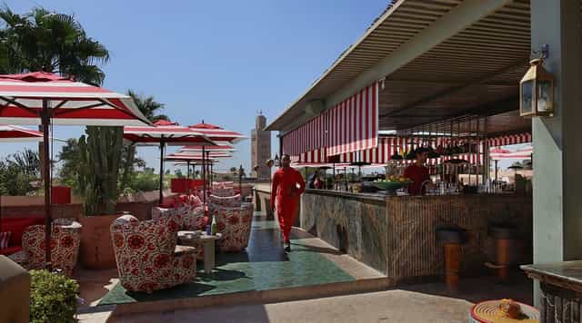 El Fenn rooftop restaurant: stylish lounge venue for VIP corporate receptions and networking events.