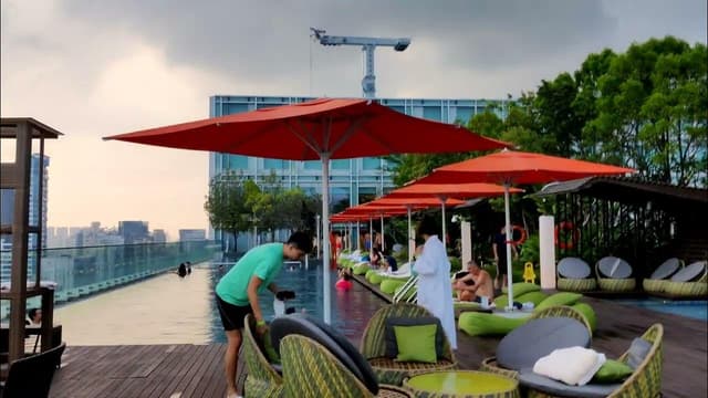 Rooftop Infinity Pool