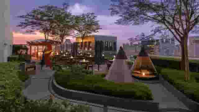 Rooftop bar
