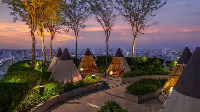 Rooftop bar