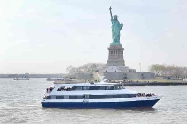 Deck at Pier 36 NYC skyline venue for corporate events and private charters.
