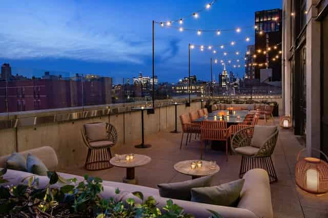 Rooftop garden