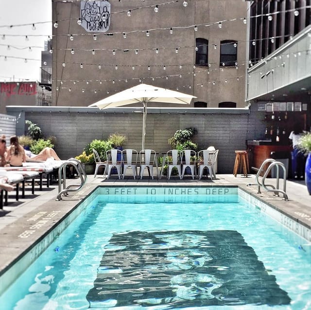 Rooftop breakout space at SIXTY LES for intimate corporate events and networking receptions.