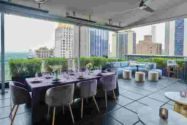 rooftop lounge