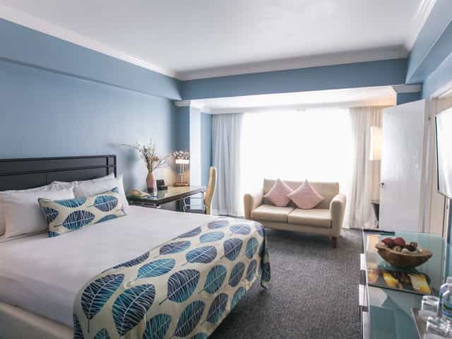 Grande Jamaica Suite at Jamaica Pegasus Hotel: corporate workspace, VIP hotel room accommodation.