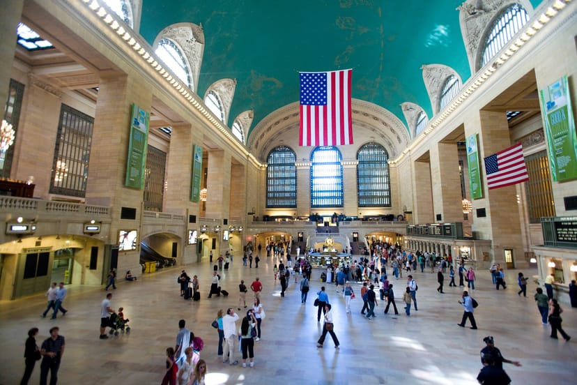 Grand Central Terminal main concourse, vaulted ceiling; private event space, venue rental.