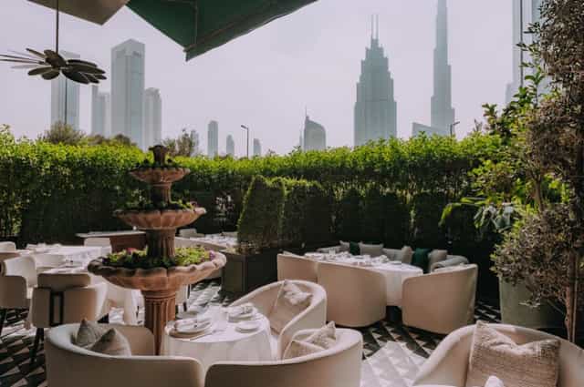 Chic Nonna Dubai: Upscale corporate gala venue with premium skyline views.