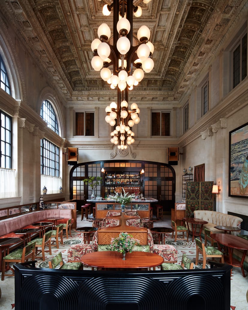 Corner Bar Nine Orchard: Ornate architecture, perfect for VIP receptions and networking events.