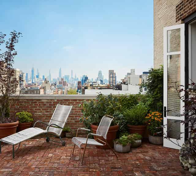 Rooftop terrace