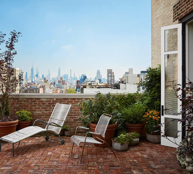 Rooftop terrace