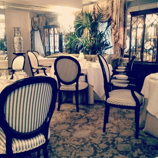 Pembroke Room at Lowell Hotel: Sophisticated setup for corporate lunches and VIP board dinners.