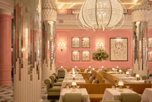 Sophisticated dining space at Petit Josette Dubai for corporate dinners and brand launch events.