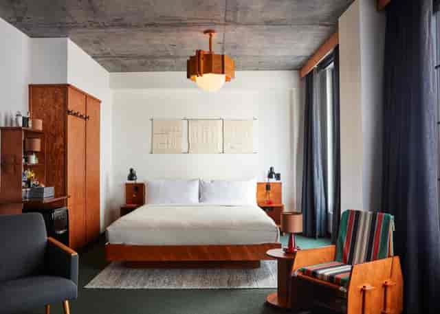 Loft Suite at Ace Hotel New York: Mid-century boutique room for VIP event and incentive travel.