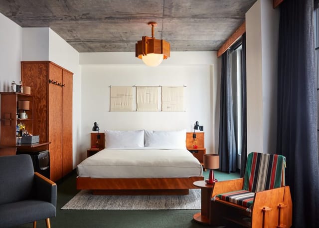 Loft Suite at Ace Hotel New York: Mid-century boutique room for VIP event and incentive travel.