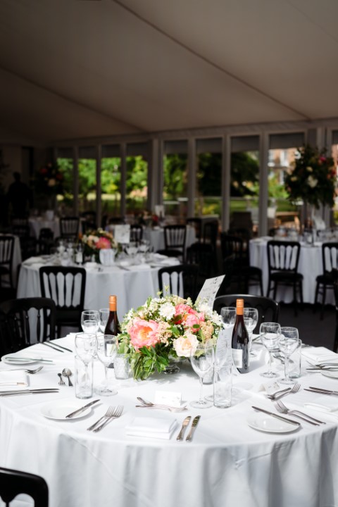 Gray's Inn Marquee Event | Wedding Dinner - Banner