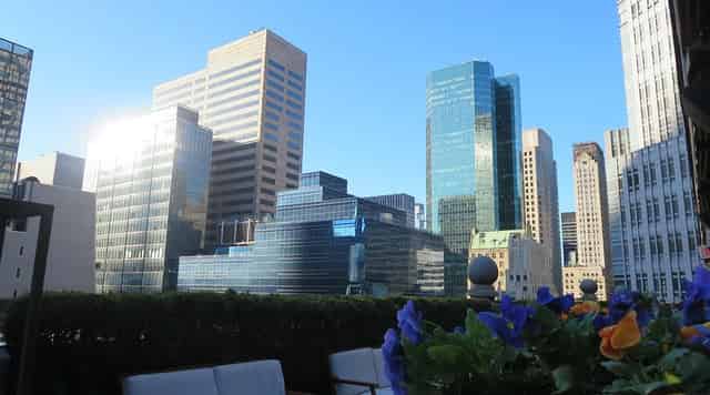 rooftop lounge
