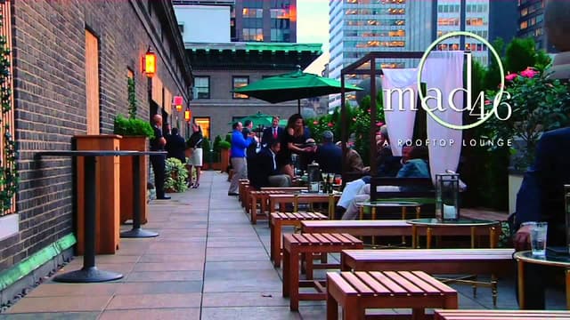 rooftop lounge