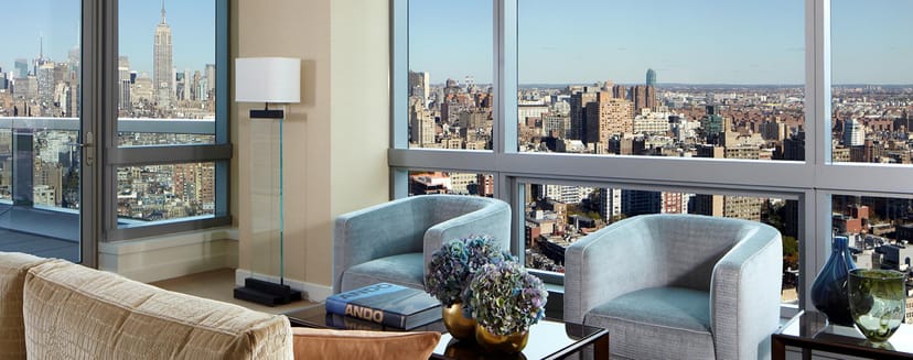 Street Art Suite at The Dominick Hotel with city views for executive meetings and VIP events.