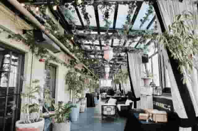 Rooftop terrace