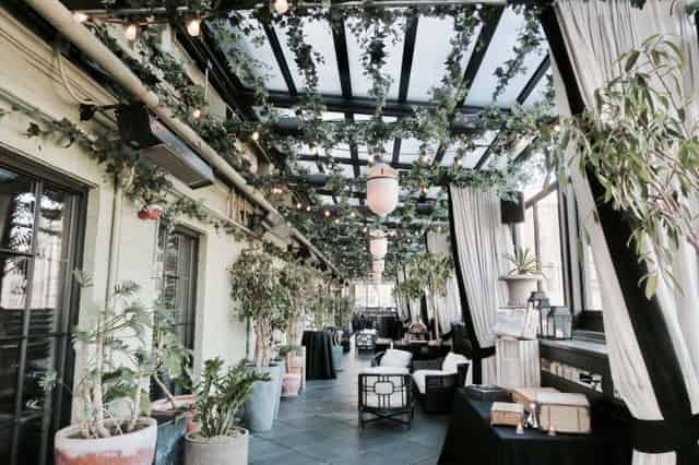 Rooftop terrace