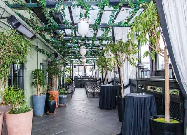 Rooftop terrace