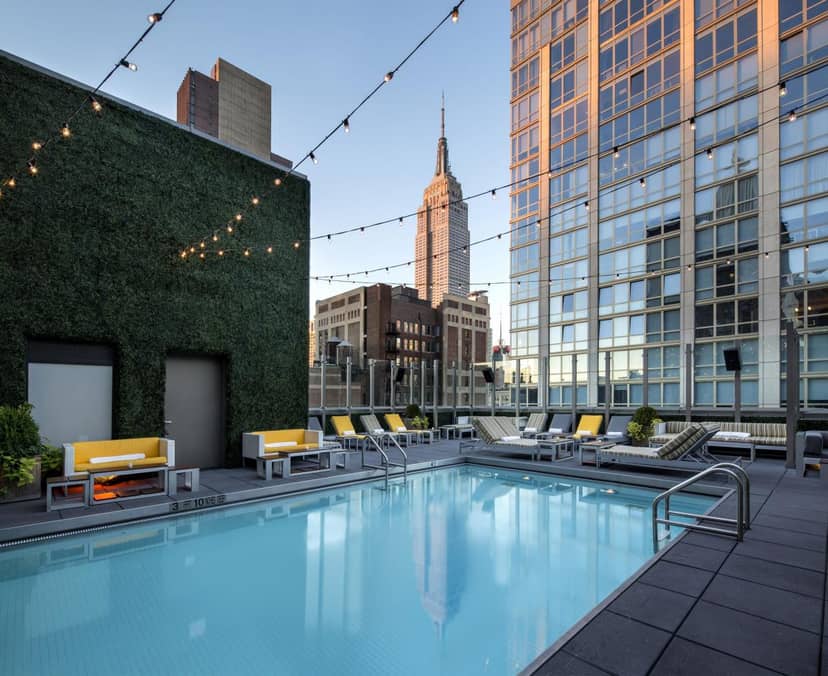 Royalton Park Avenue rooftop venue for NYC cocktail reception and VIP networking events.
