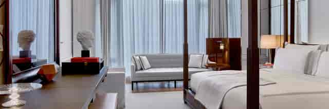 Luxury Baccarat Hotel suite for executive retreats and VIP conference hospitality.