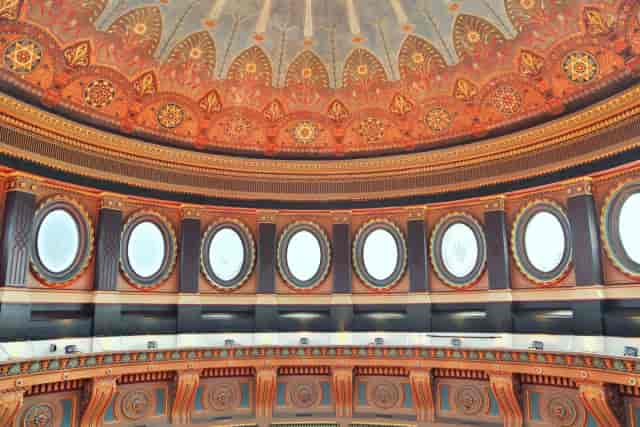 Oculus Dome at Weylin featuring ornate historic architecture for gala and black-tie event venues.