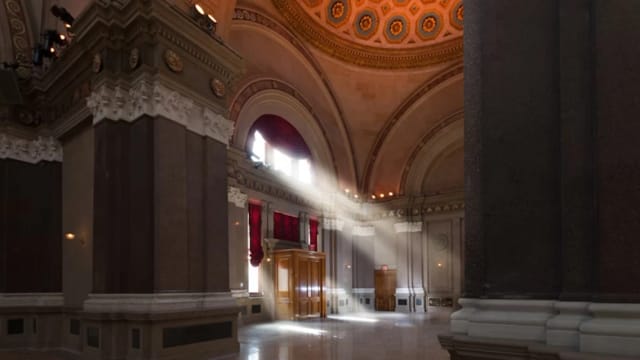 Oculus Dome at Weylin: architectural venue with dramatic natural light for corporate events.