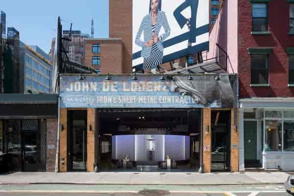 Modern industrial event venue in 45Grand, versatile blank-canvas space for corporate and social events.