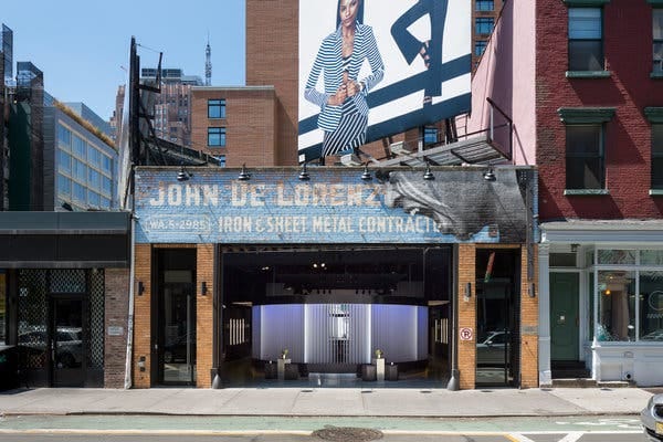Modern industrial event venue in 45Grand, versatile blank-canvas space for corporate and social events.