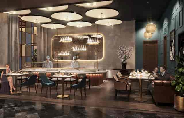 The Toro Dining Room at Le Malt Imperiale for executive dinners and networking events.