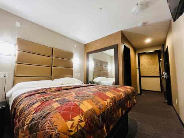 Budget meeting room at LY NY Hotel for group event bookings and corporate conferences.
