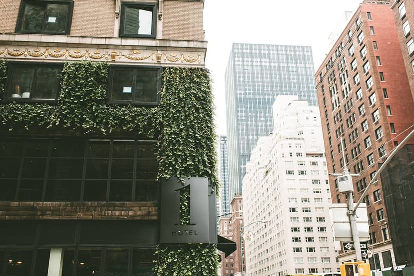 Great Lawn at 1 Hotel Central Park: sustainable venue for eco-conscious corporate retreats.