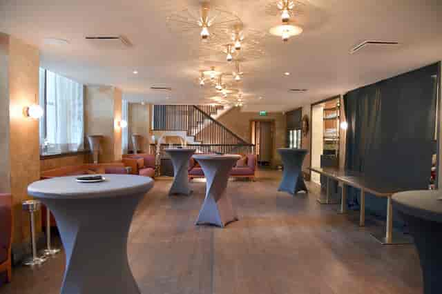 Stylish event space in Piazza Italiana, perfect for networking and cocktail receptions.