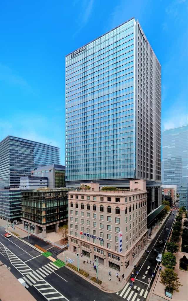 Kyobashi Edogrand business center with modern architecture for corporate meetings and event venues.