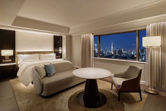 Westin Tokyo luxury meeting room with skyline view for corporate events and professional conferences.