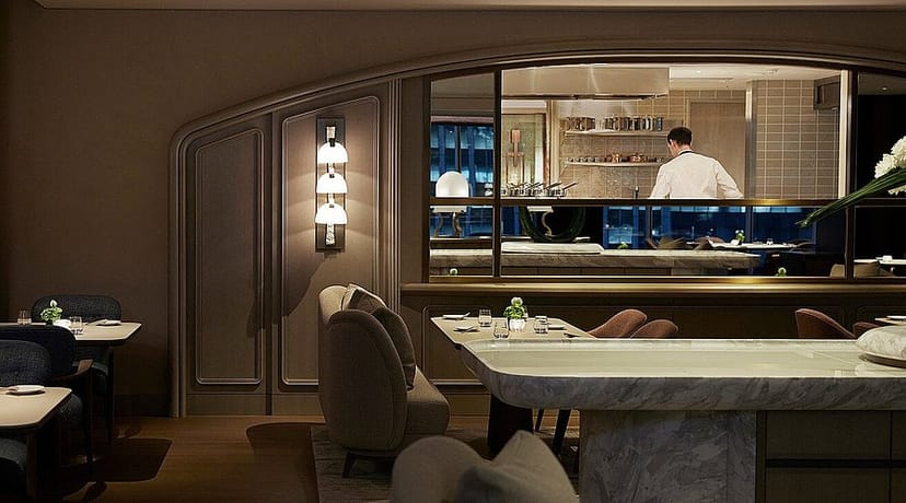 SÉZANNE chef’s table for intimate VIP dining and exclusive culinary events.