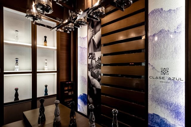 Private tasting room at Maduro Bar, ideal for VIP client engagement and exclusive cocktail events.