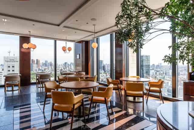 Rossi & The Top venue, Aoyama Grand Hotel: executive board meeting and VIP networking event space.