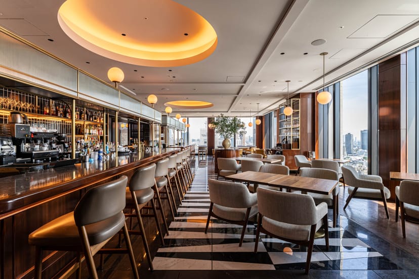 Rossi & The Top venue at Aoyama Grand Hotel for corporate networking and VIP cocktail receptions.