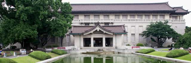 Tokyo National Museum venue, elegant architecture for exclusive corporate gala and VIP reception.