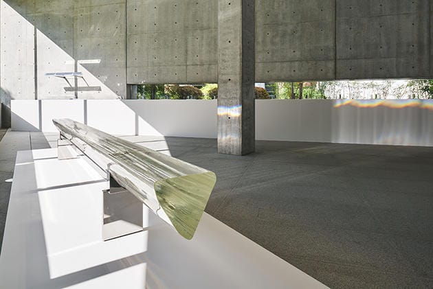 Minimalist 21_21 Design Sight gallery for high-concept product launches and art installations.