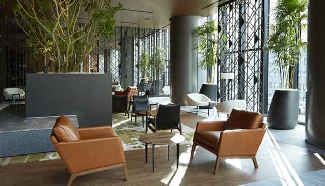 Akasaka Intercity Conference Room 301, biophilic design, corporate retreat, strategy session space.