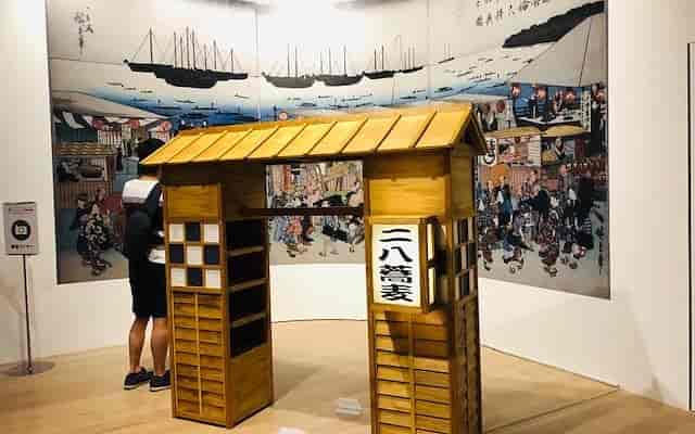 Mori Arts Center Gallery immersive 3D scenic installation for corporate events and exhibitions.