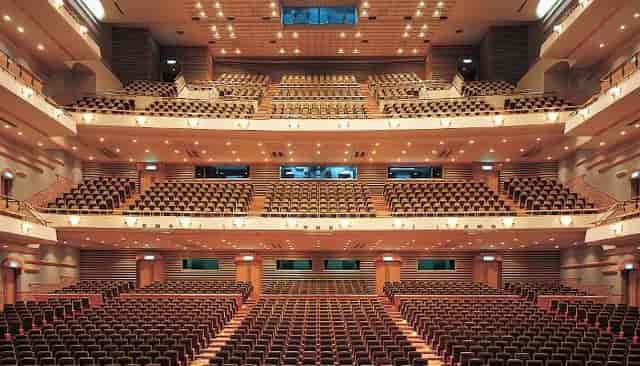 ACT CITY Congress Center tiered auditorium for large-scale keynotes and performing arts events.